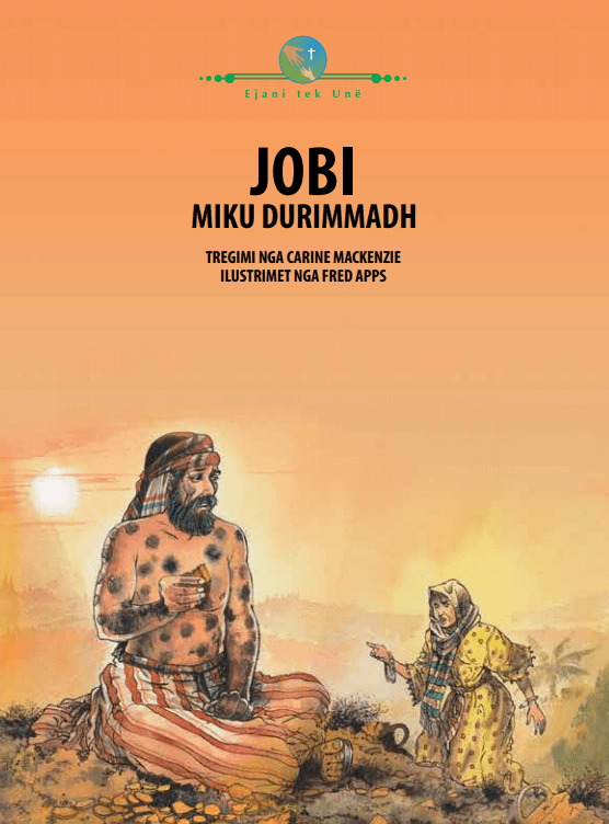 Jobi jetonte në vendin e Uzit. Ai ishte njeri i mirë, një burrë që e donte Perëndinë dhe i druhej Atij. Ai dhe e shoqja kishin një familje të madhe me shtatë djem dhe tri vajza. Jobi ishte njeri i pasur; kishte 7 000 dele, 3 000 deve, 500 pendë qe, 500 gomerë dhe një shtëpi të madhe me shumë shërbëtorë.
